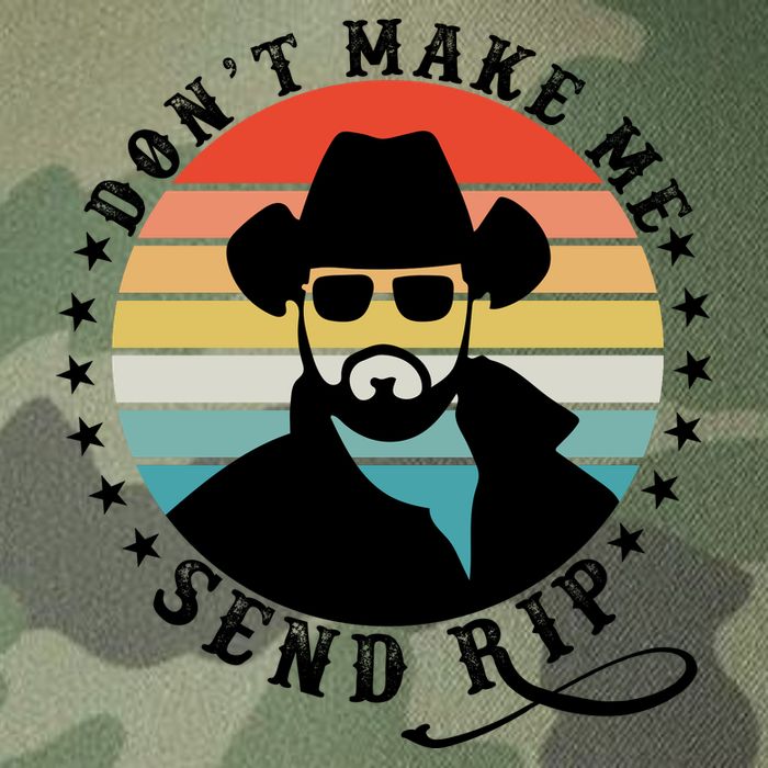 Retro Don't Make Me Send RIP Legacy Tie Dye Trucker Hat