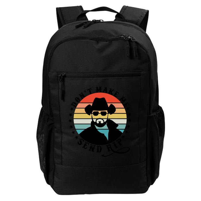 Retro Don't Make Me Send RIP Backpack