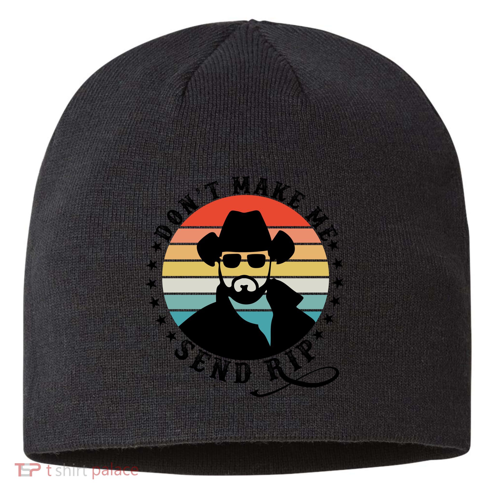 Retro Don't Make Me Send RIP Sustainable Beanie