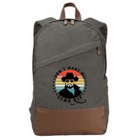 Retro Don't Make Me Send RIP Cotton Canvas Backpack