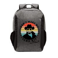 Retro Don't Make Me Send RIP Vector Backpack