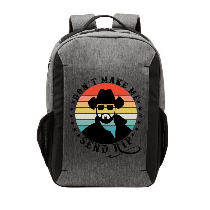 Retro Don't Make Me Send RIP Vector Backpack