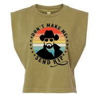 Retro Don't Make Me Send RIP Garment-Dyed Women's Muscle Tee