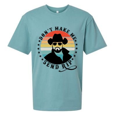 Retro Don't Make Me Send RIP Sueded Cloud Jersey T-Shirt