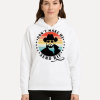 Retro Don't Make Me Send RIP Hoodie
