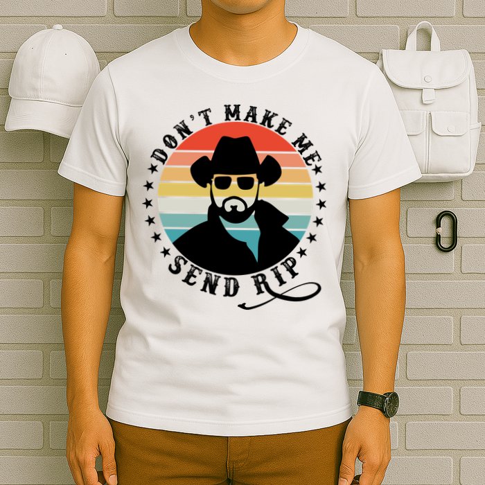 Retro Don't Make Me Send RIP T-Shirt