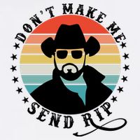 Retro Don't Make Me Send RIP T-Shirt