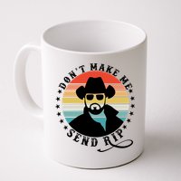 Retro Don't Make Me Send RIP Mug
