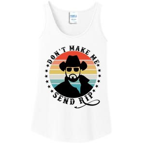 Retro Don't Make Me Send RIP Ladies Essential Tank