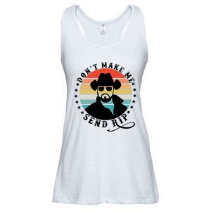 Retro Don't Make Me Send RIP Ladies Essential Flowy Tank