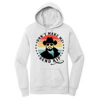 Retro Don't Make Me Send RIP Women's Pullover Hoodie