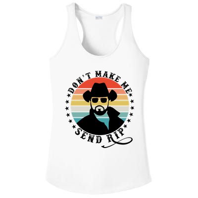 Retro Don't Make Me Send RIP Ladies PosiCharge Competitor Racerback Tank