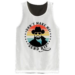 Retro Don't Make Me Send RIP Mesh Reversible Basketball Jersey Tank