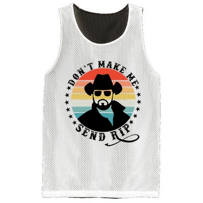 Retro Don't Make Me Send RIP Mesh Reversible Basketball Jersey Tank