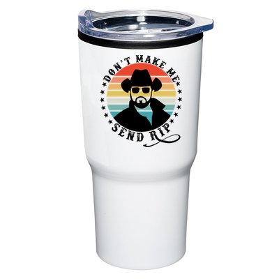 Retro Don't Make Me Send RIP Tumbler