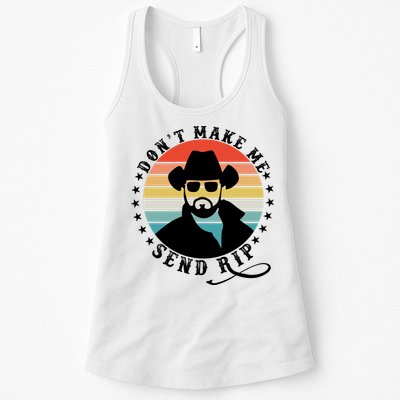 Retro Don't Make Me Send RIP Womens Tank Top