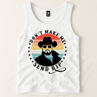 Retro Don't Make Me Send RIP Tank Top