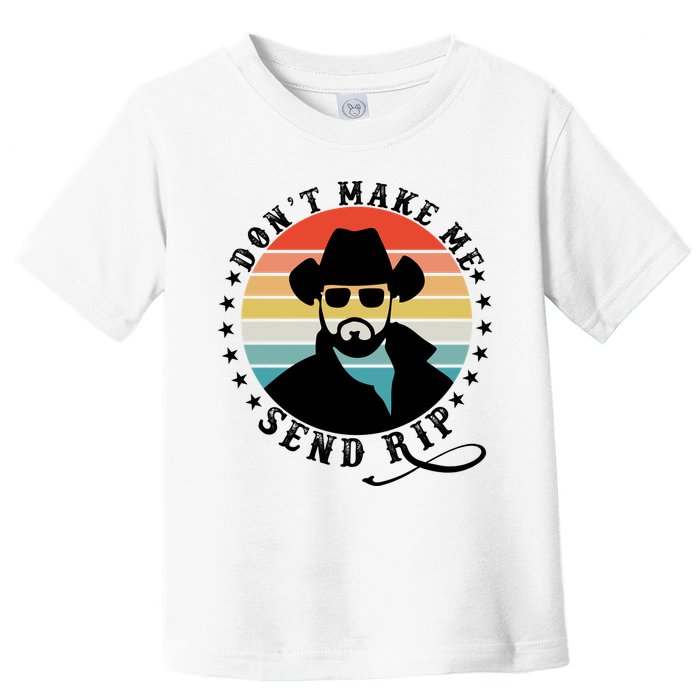 Retro Don't Make Me Send RIP Toddler T-Shirt