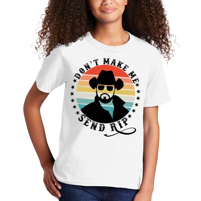 Retro Don't Make Me Send RIP Kids T-Shirt