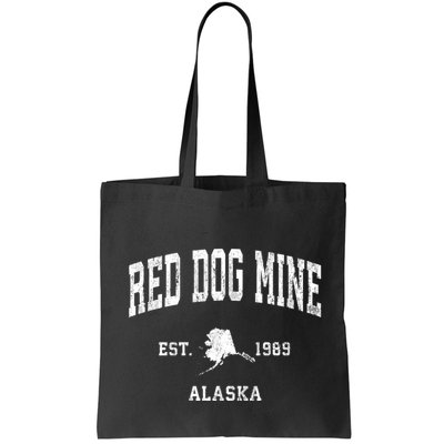 Red Dog Mine Alaska Ak Vintage Athletic Sports Bag