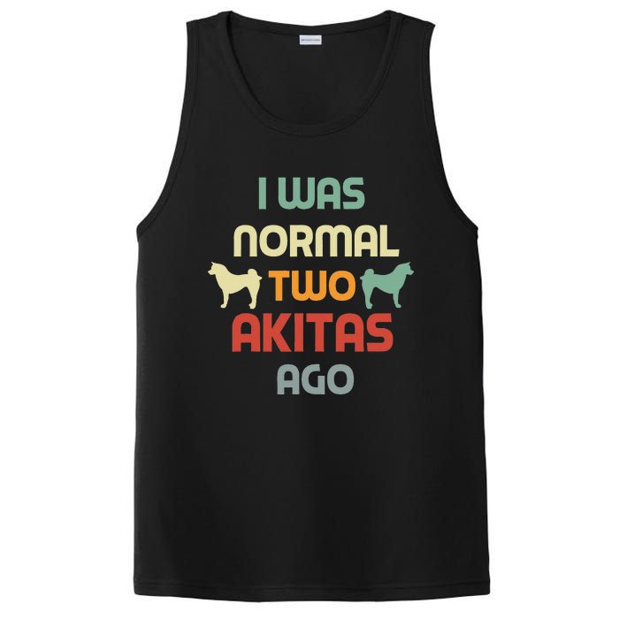 Retro Dog Mom  Akita Lover Owner PosiCharge Competitor Tank