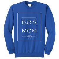 Rescue Dog Mom Sweater Dog Lover Paw Print Cool Gift Sweatshirt