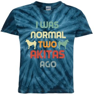 Retro Dog Mom Women Men Kids Funny Akita Lover Owner Kids Tie-Dye T-Shirt