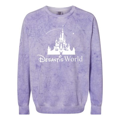 Ron Desantis Magic World Colorblast Crewneck Sweatshirt