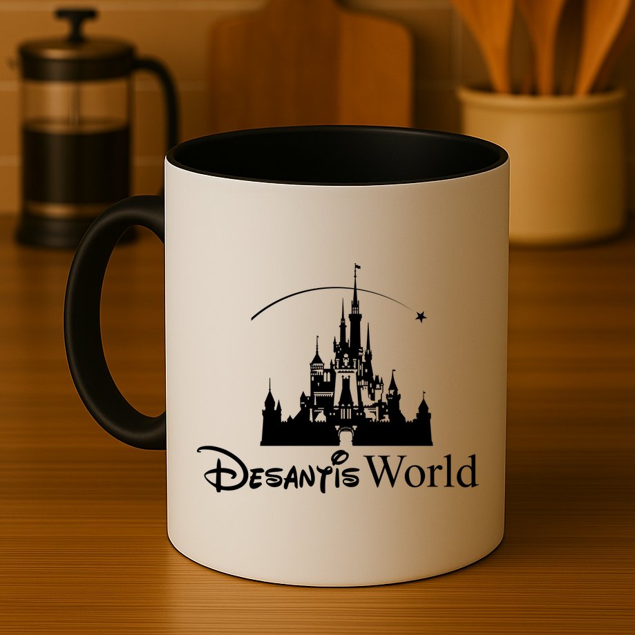 Ron Desantis Magic World Mug