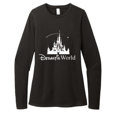 Ron Desantis Magic World Womens CVC Long Sleeve Shirt