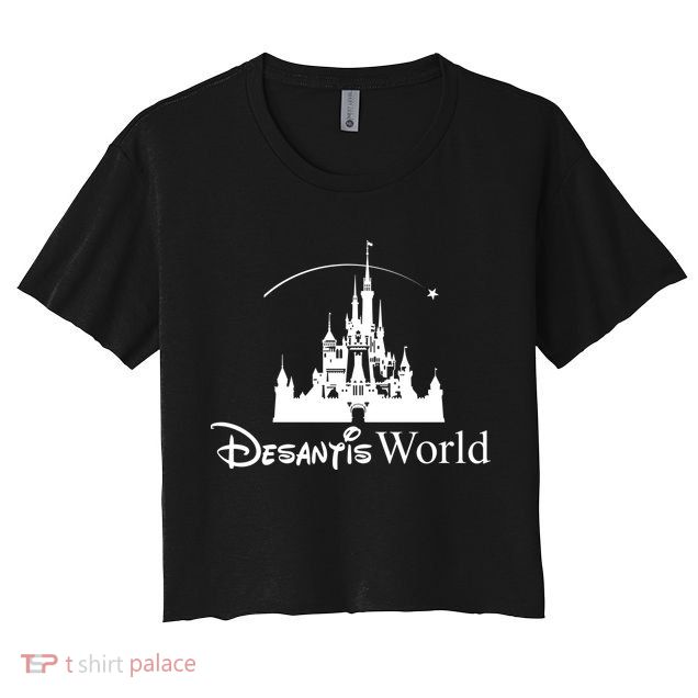 Ron Desantis Magic World Crop Top
