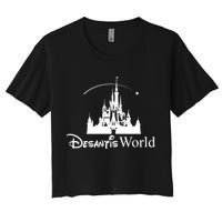 Ron Desantis Magic World Women's Crop Top Tee