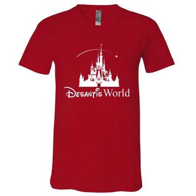 Ron Desantis Magic World V-Neck T-Shirt