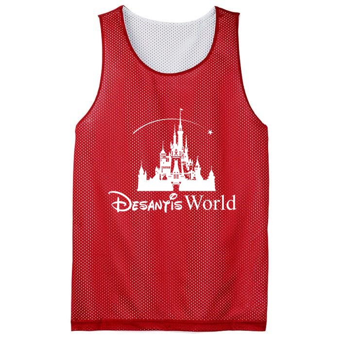 Ron Desantis Magic World Mesh Reversible Basketball Jersey Tank