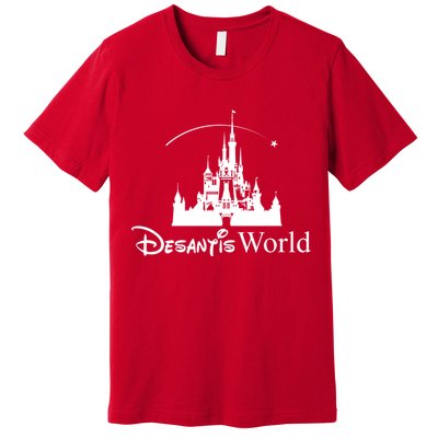 Ron Desantis Magic World Premium T-Shirt