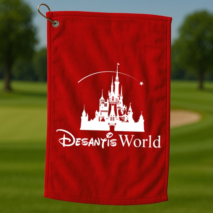 Ron Desantis Magic World Golf Towel