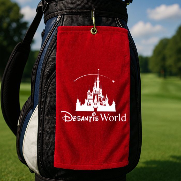 Ron Desantis Magic World Golf Towel