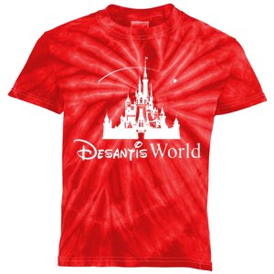 Ron Desantis Magic World Kids Tie-Dye T-Shirt