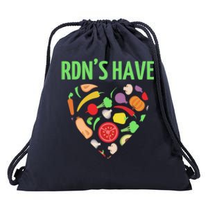 Registered Dietitian Nutritionists Rdn Squad Health Care Gift Drawstring Bag