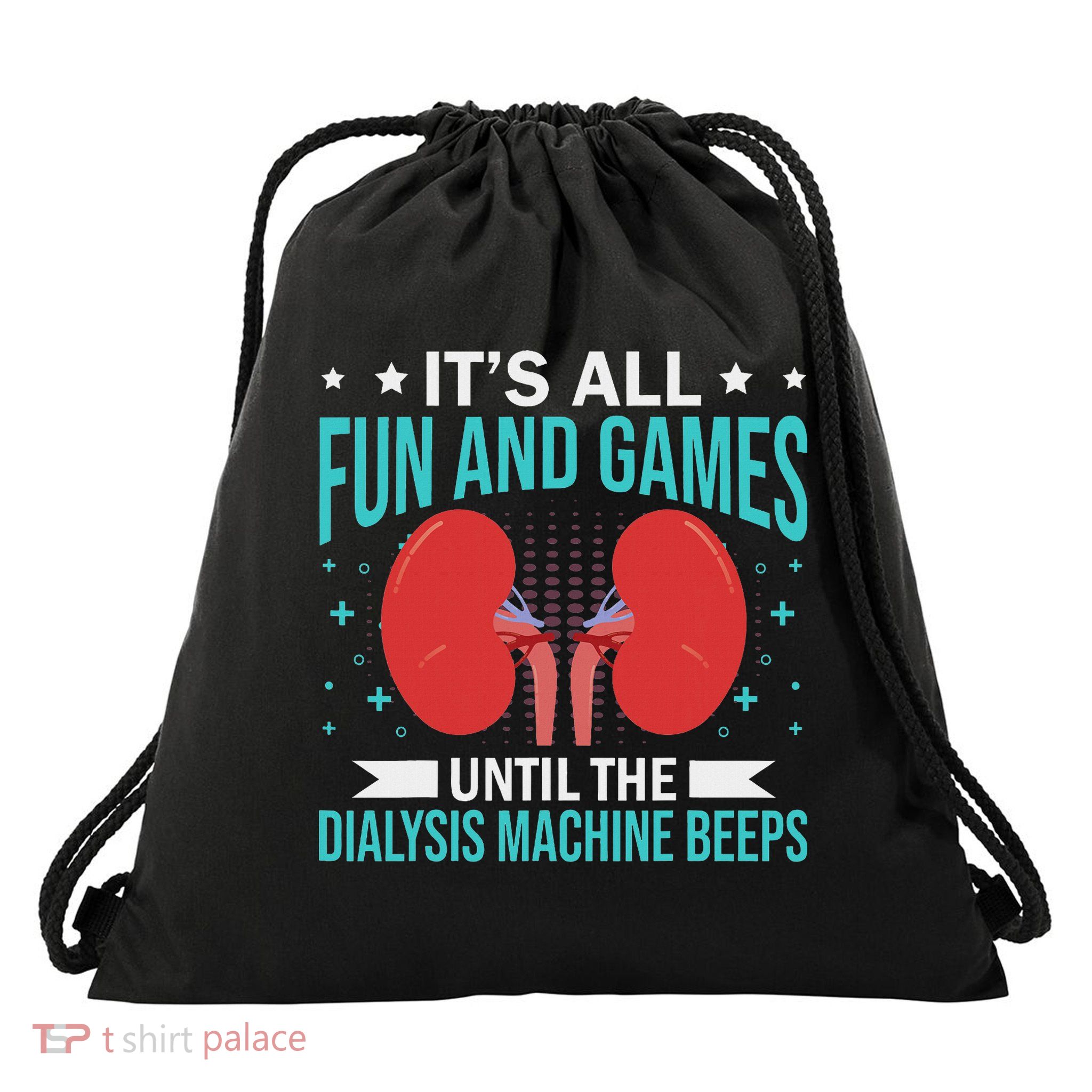 Renal Dialysis Nurse Drawstring Bag
