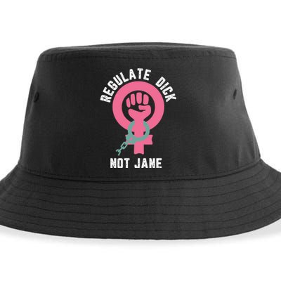 Regulate Dick Not Jane Women Power Sustainable Bucket Hat