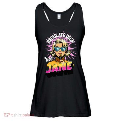 Regulate Dick Not Jane Ladies Essential Flowy Tank