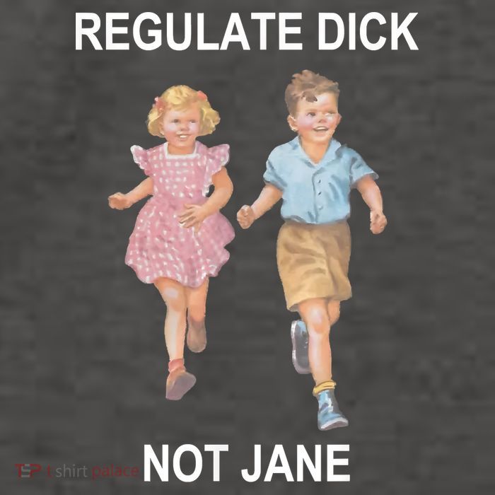Regulate Dick Not Jane Vector Backpack