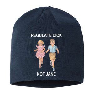 Regulate Dick Not Jane Sustainable Beanie