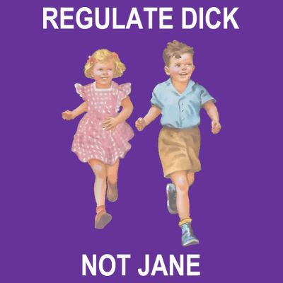 Regulate Dick Not Jane T-Shirt