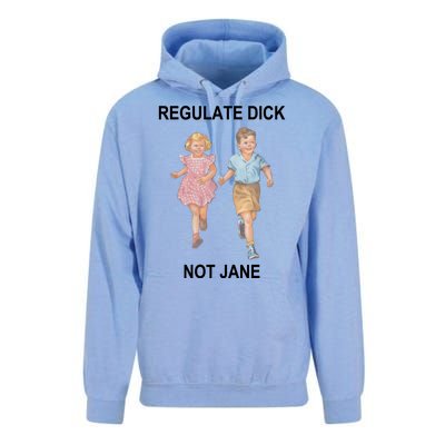 Regulate Dick Not Jane Unisex Surf Hoodie