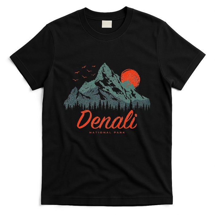 Retro Denali National Park Us Vintage Denali T-Shirt
