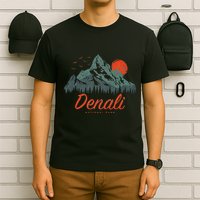 Retro Denali National Park Us Vintage Denali T-Shirt