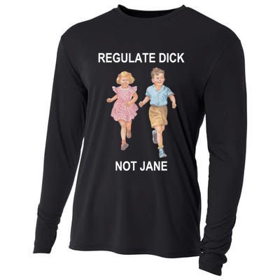 Regulate Dick Not Jane Cooling Performance Long Sleeve Crew