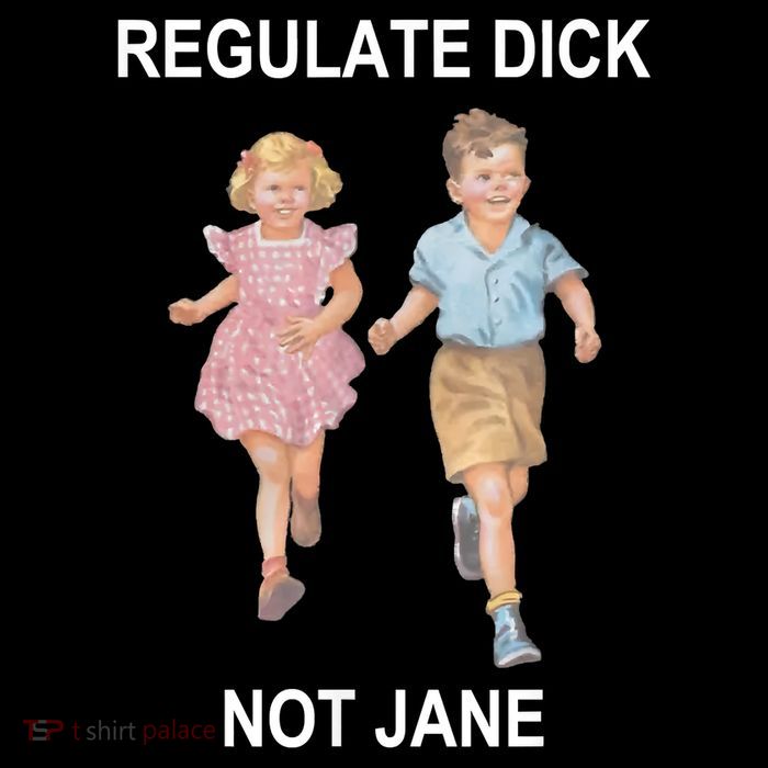 Regulate Dick Not Jane Toddler T-Shirt